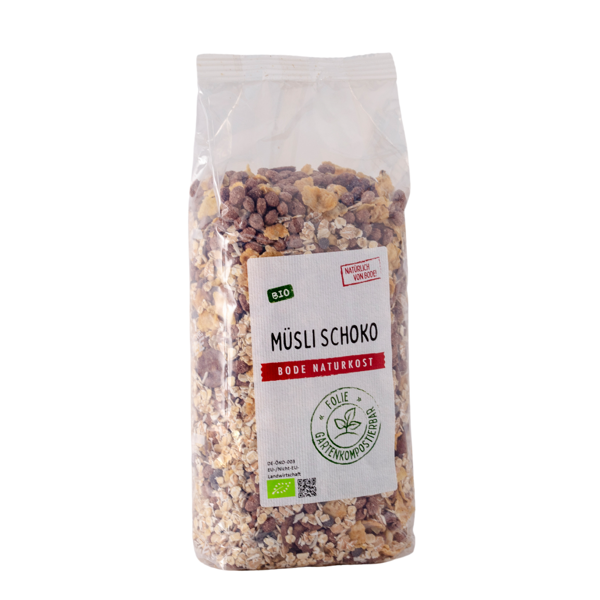 Müsli Schoko bio, gartenkompostierbarer Beutel 500g