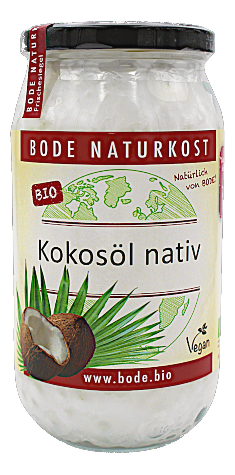 Kokosöl nativ bio im Schraubglas 1l