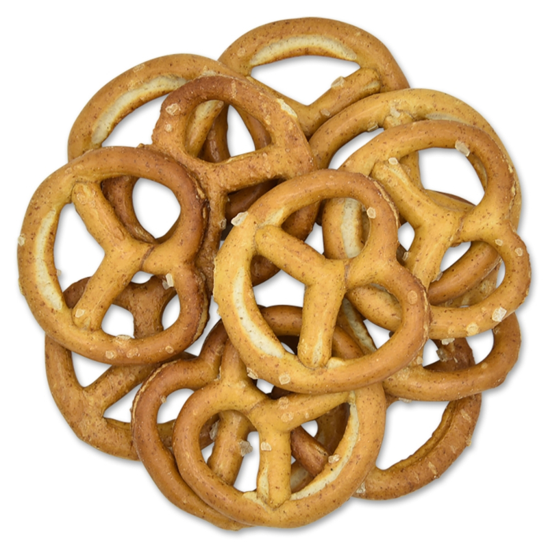 Minibrezeln Dinkel bio 12,5kg Bag in Box Bananeira