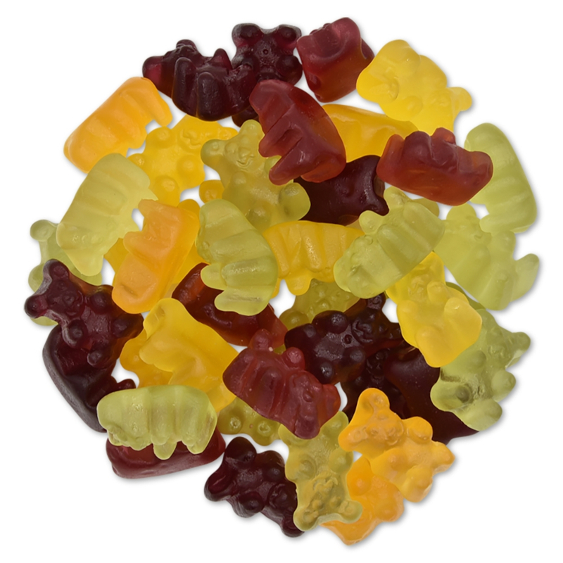 Fruchtgummi Gummibärchen (ohne Gelatine) bio 2x3kg  Bag in Box Bananeira