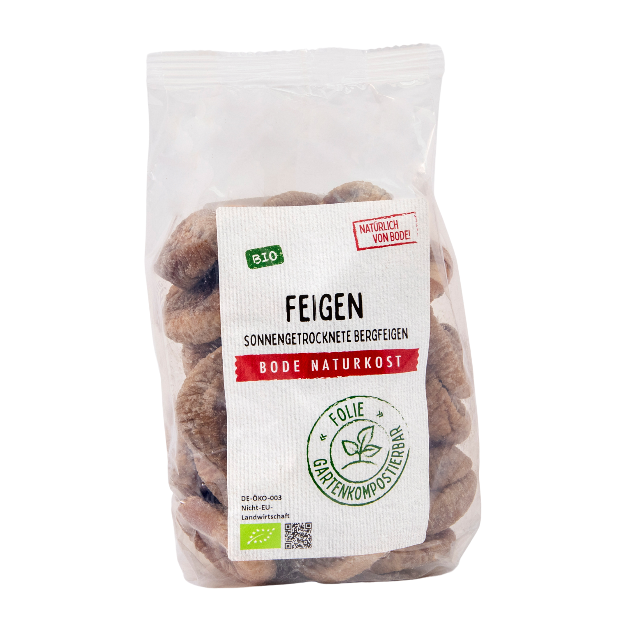 Feigen bio, gartenkompostierbarer Beutel 6x500g